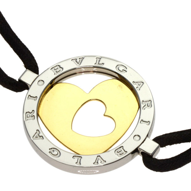 BVLGARI ブルガリ トンドハート ブレスレット K18イエローゴールド/SS 