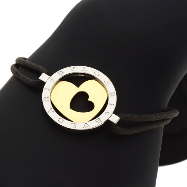 BVLGARI ブルガリ トンドハート ブレスレット K18イエローゴールド/SS 