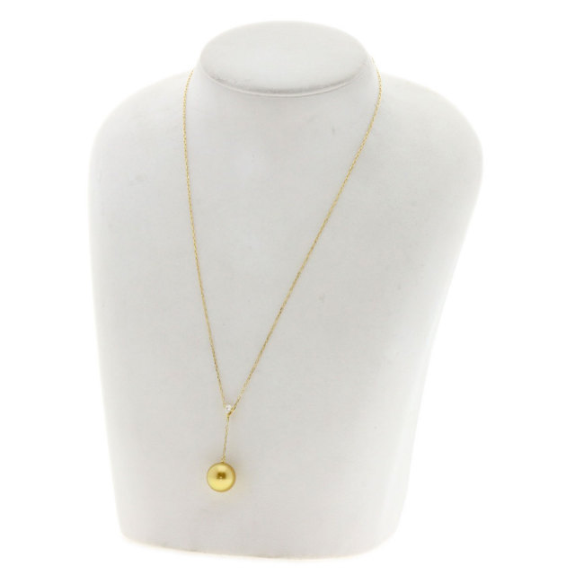 MIKIMOTO ミキモト ゴールデンパール 真珠 ダイヤモンド