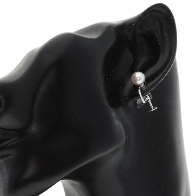 MIKIMOTO ミキモト アコヤパール 真珠 片方のみ イヤリング K14 