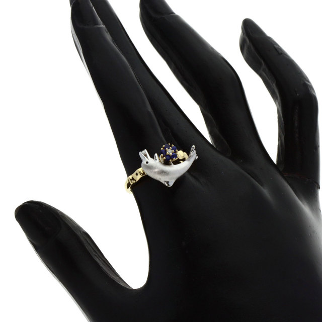 K14YG オーバル　ダイヤモンド　リング　8号 K18YG オーバル ダイヤモンド リング 0.76ct D0.47ct — セルビー