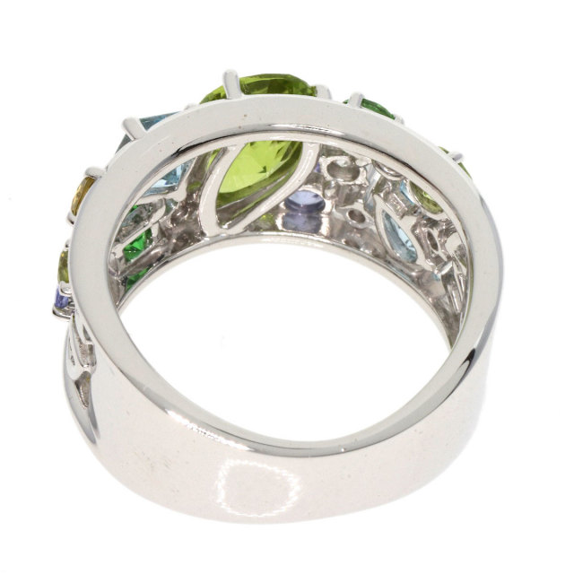 TASAKI タサキ マルチストーン ダイヤモンド リング・指輪 K18ホワイト