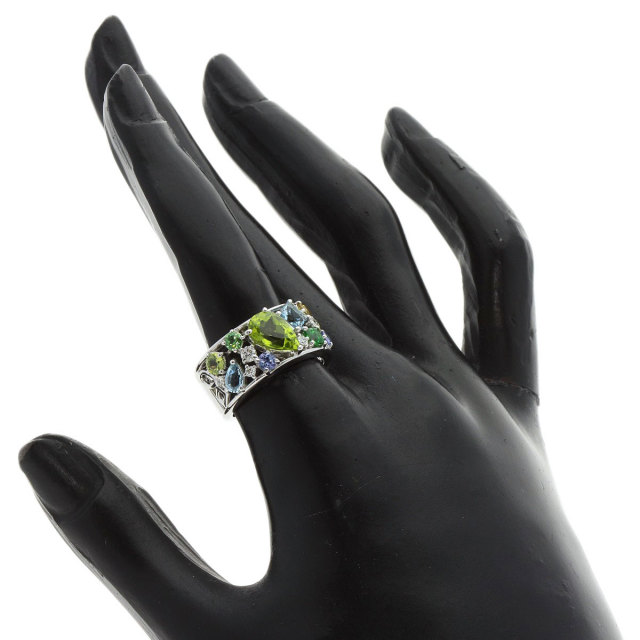 TASAKI タサキ マルチストーン ダイヤモンド リング・指輪 K18
