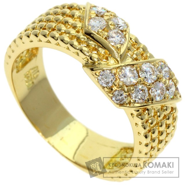 Aquascutum アクアスキュータム ダイヤモンド リング・指輪 K18  