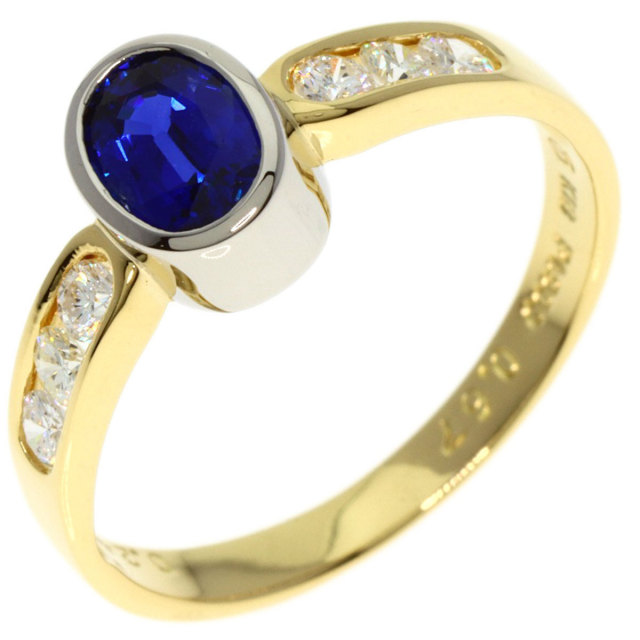 TASAKI タサキ サファイア ダイヤモンド リング・指輪 K18イエロー