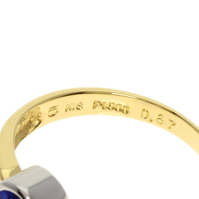 TASAKI タサキ サファイア ダイヤモンド リング・指輪 K18イエロー