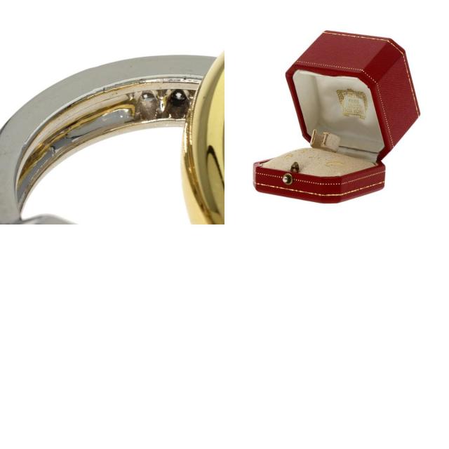 CARTIER カルティエ ダイヤモンド コンビ リング・指輪 プラチナPT950  
