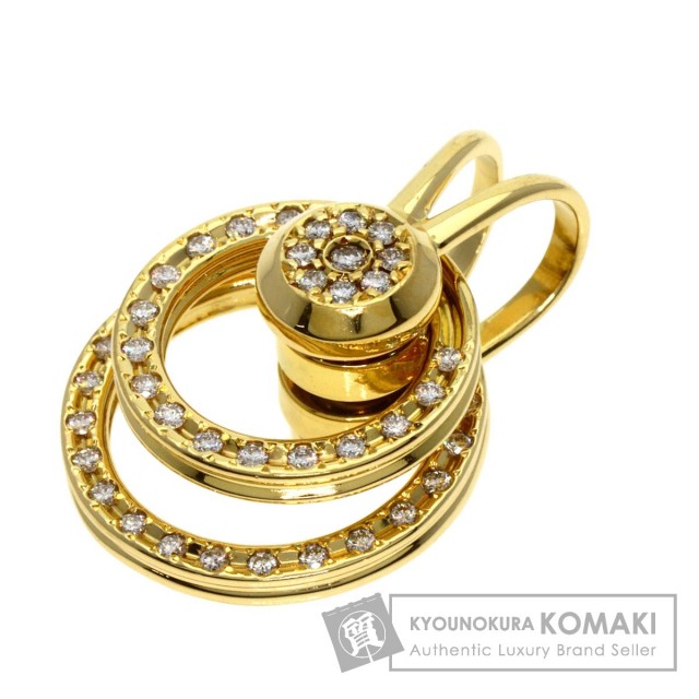 WALTHAM ウォルサム スウィング ダイヤモンド ペンダントトップ K18  