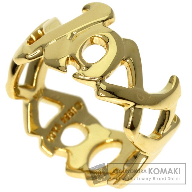 TIFFANY&Co. ティファニー ラブ&キス パロマピカソ リング・指輪 K18 
