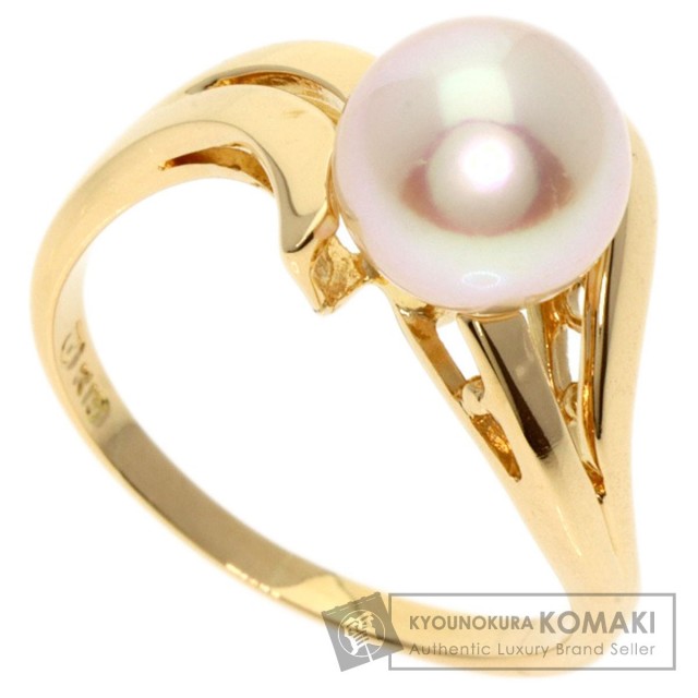 TASAKI タサキ アコヤパール 真珠 リング・指輪 K18イエローゴールド 