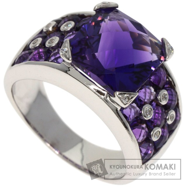 Ponte Vecchio ポンテヴェキオ アメジスト ダイヤモンド リング・指輪  