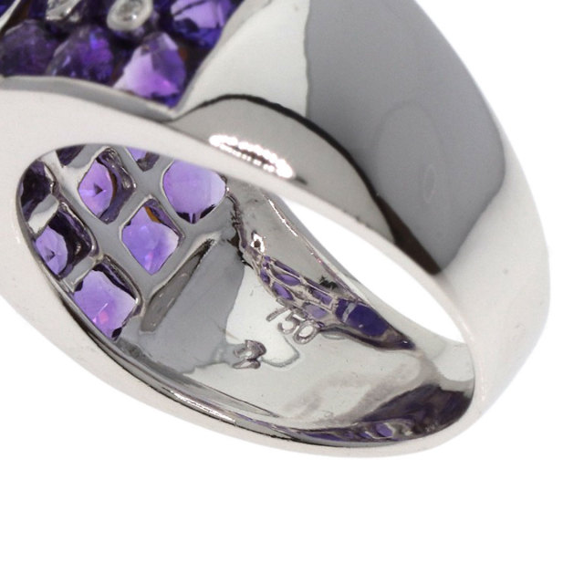 Ponte Vecchio ポンテヴェキオ アメジスト ダイヤモンド リング・指輪  