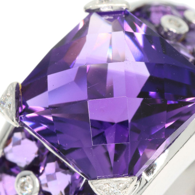 Ponte Vecchio ポンテヴェキオ アメジスト ダイヤモンド リング・指輪  