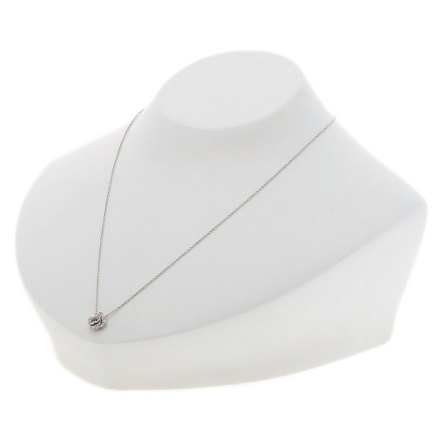 STAR JEWELRY スタージュエリー モルガナイト ダイヤモンド ネックレス 