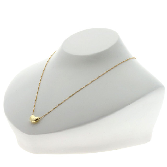 TIFFANY & CO. ティファニー ネックレス K18YG - 4800724O0024 TIFFANY&Co. ティファニー ハート ダイヤモンド ネックレス K18