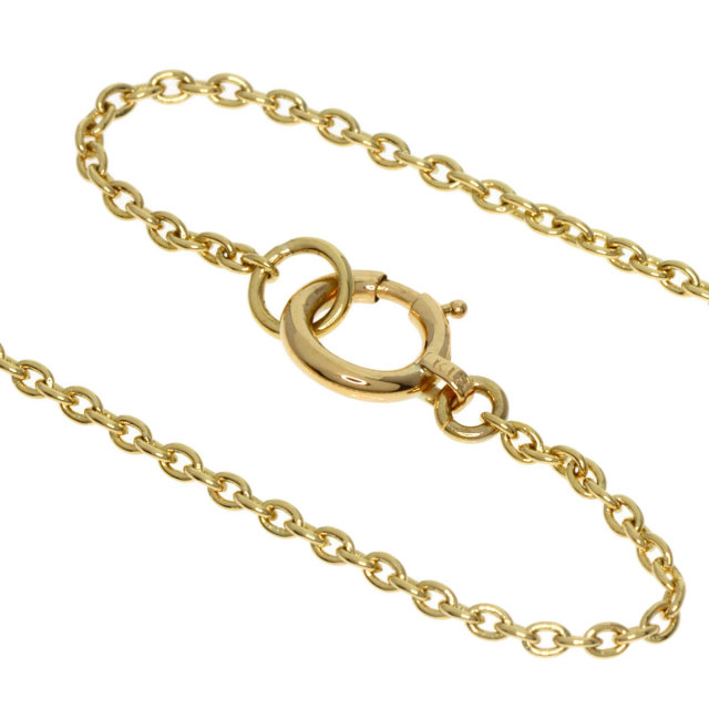 Dior ディオール ダイヤモンド ロゴ ネックレス K18イエロー