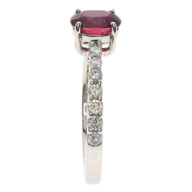 1.03ct ルビー ダイヤモンド リング・指輪 プラチナPT900 3.8g レディース