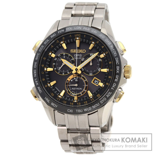 SEIKO セイコー SBXB003 8X82-0AB0 アストロン 腕時計 チタン/チタン 