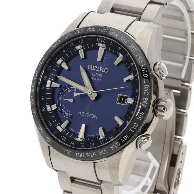 SEIKO セイコー SBXB109 アストロン GPS ソーラー 腕時計 チタン 