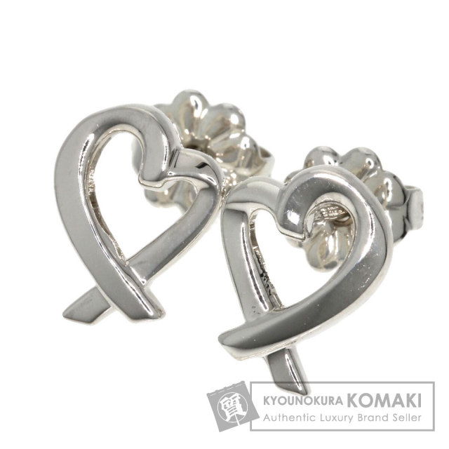 TIFFANY&Co. ティファニー ラビングハート ピアス 925シルバー TIFFANY&Co. ティファニー ラビングハート ピアス シルバー レディース
