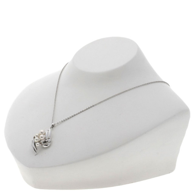 MIKIMOTO シルバー 真珠 ネックレス 楽天市場】ミキモト パール 真珠 ネックレス シルバー