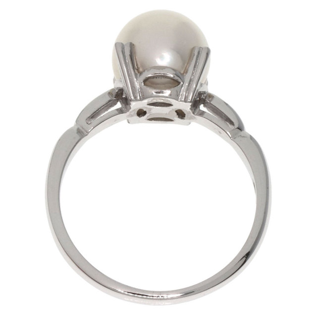 MIKIMOTO ミキモト パール 真珠 リング・指輪 K14ホワイト 