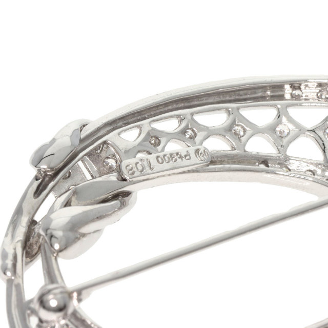TASAKI タサキ ダイヤモンド ブローチ プラチナPT900 レディース