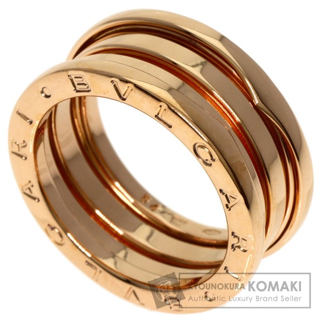 BVLGARI ブルガリ B-zero1 ビーゼロワン S #54 リング・指輪 K18ピンク  