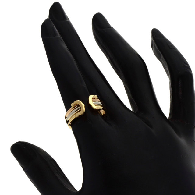 CARTIER カルティエ 2Cリング #49 リング・指輪 K18イエローゴールド  