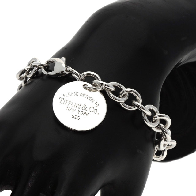 TIFFANY&Co. ティファニー リターントゥ ラウンドタグ ブレスレット 