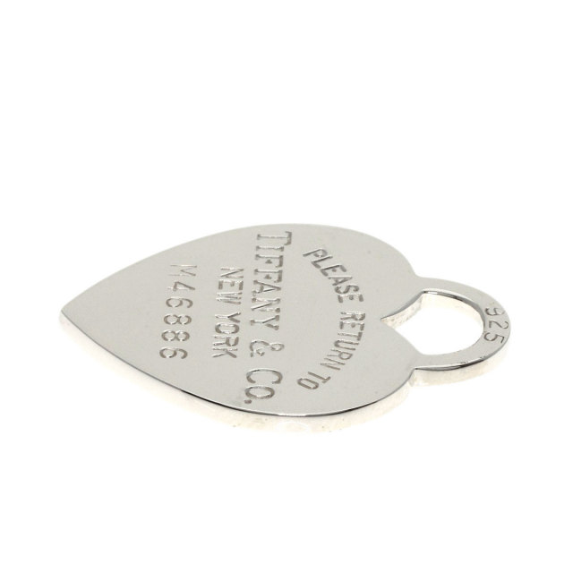 Tiffany LOVE YOU リターントゥハートペンダントトップ シルバー