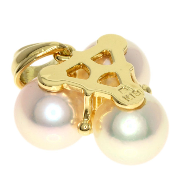 MIKIMOTO ミキモト アコヤパール 真珠 ダイヤモンド ペンダントトップ 