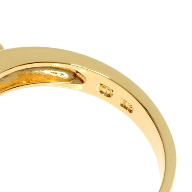 TASAKI タサキ ガーネット ダイヤモンド リング・指輪 K18イエロー 