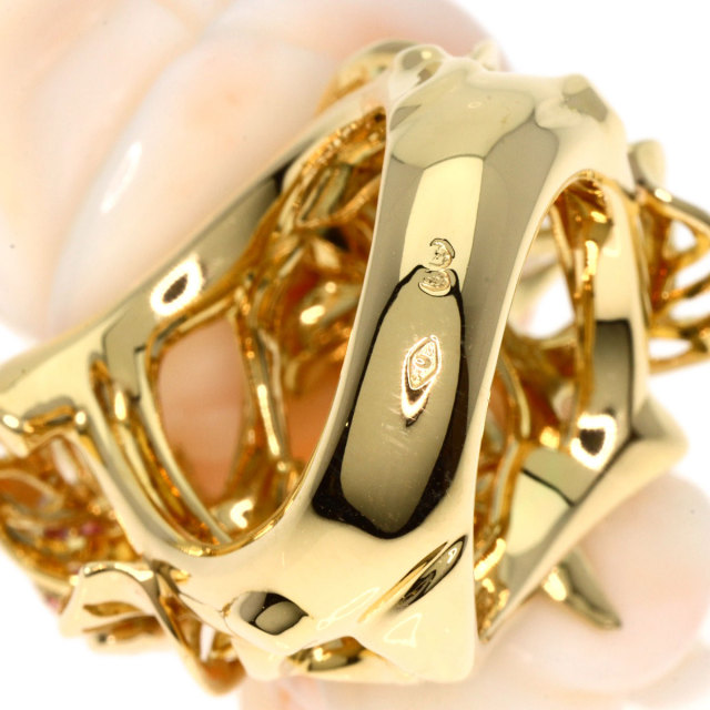 Dior ディオール ラージ ローズ サンゴ 珊瑚 ピンクサファイア