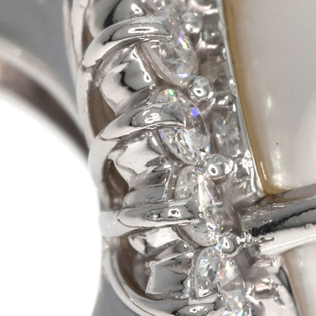 パール　プラチナ　PT900 リング 真珠 パール 真珠 リング・指輪 プラチナPT900 12.19g レディース ブランド