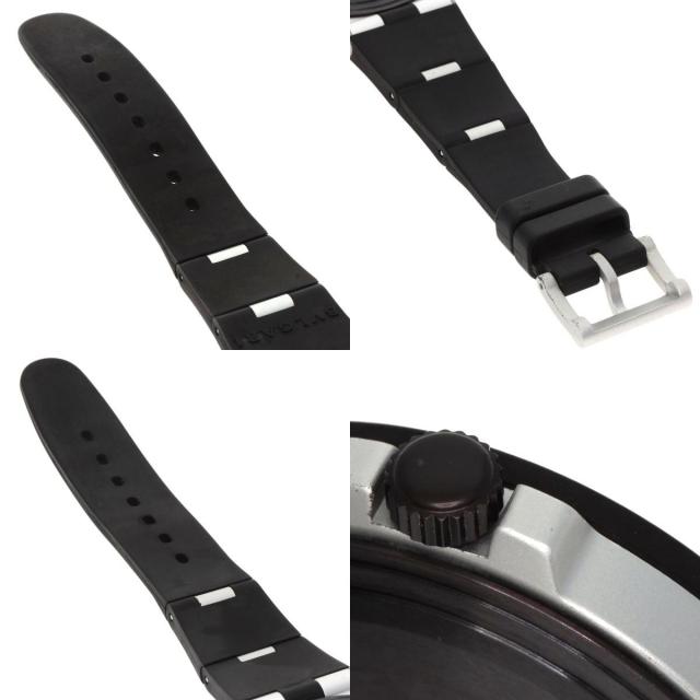 BVLGARI ブルガリ AL38TAVD アルミニウム 腕時計 OH済 アルミニウム