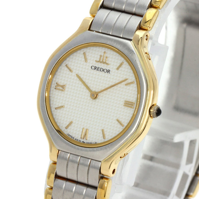 SEIKO セイコー 4N70-0010 クレドール 腕時計 SEIKO セイコー 4N70-0010 クレドール コンビ 腕時計 ステンレス