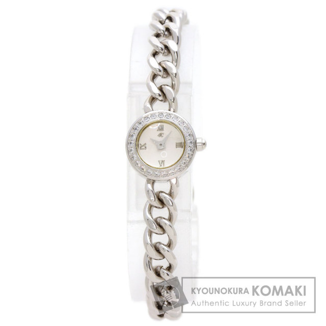 4℃ ヨンドシー ブレスレットタイプ 腕時計 ステンレススチール/SS  