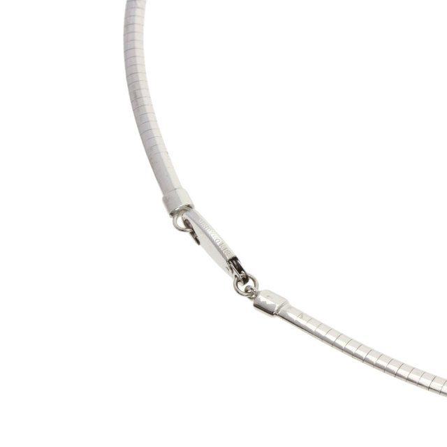MIKIMOTO ミキモト ダイヤモンド オメガチェーン ネックレス K18 
