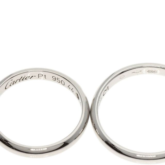 CARTIER カルティエ ペア リング 1P ダイヤモンド 2本セット リング  