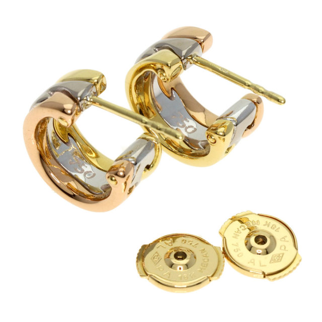 ジョージ ジェンセン フュージョン ピアス(両耳用) 750(WG) 美品