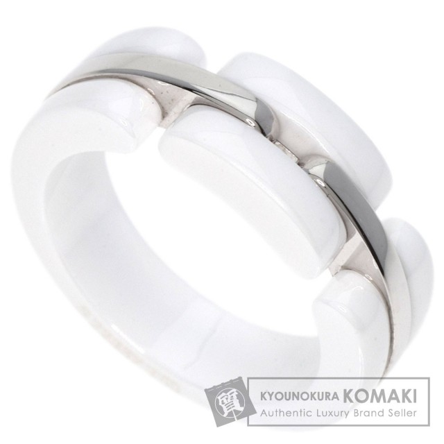 CHANEL シャネル ウルトラリング ミディアム リング・指輪 K18ホワイト  