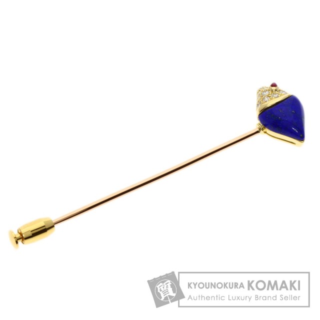 BVLGARI ブルガリ ブローチ K18 ダイヤモンド