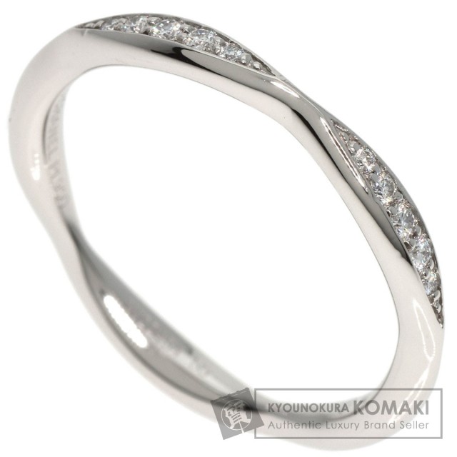 CHANEL シャネル カメリア ハーフエタニティ ダイヤモンド #55 リング  