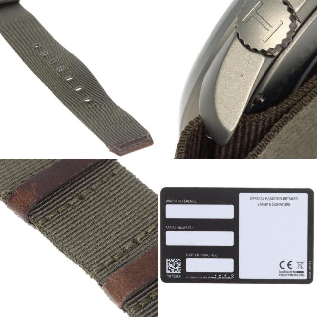 HAMILTON ハミルトン H80405865 H804050 カーキアビエーション