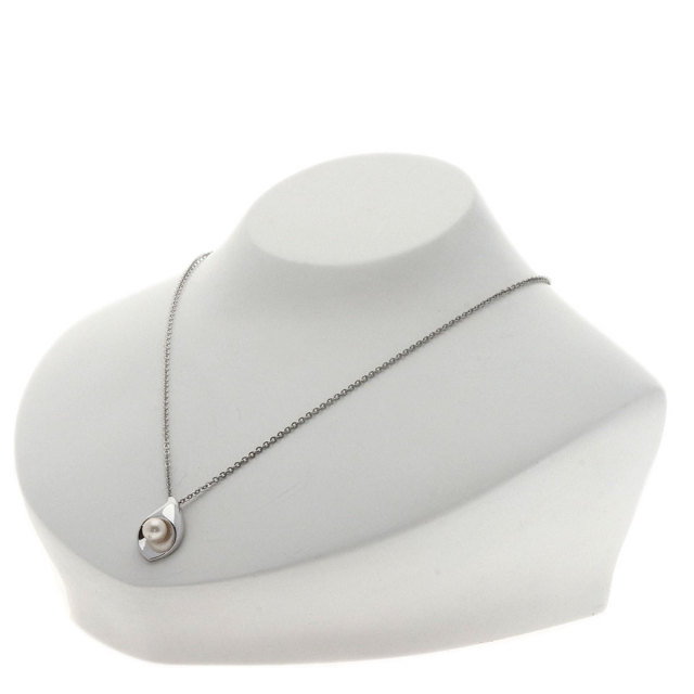 TASAKI タサキ パール 真珠 ネックレス シルバー レディース 