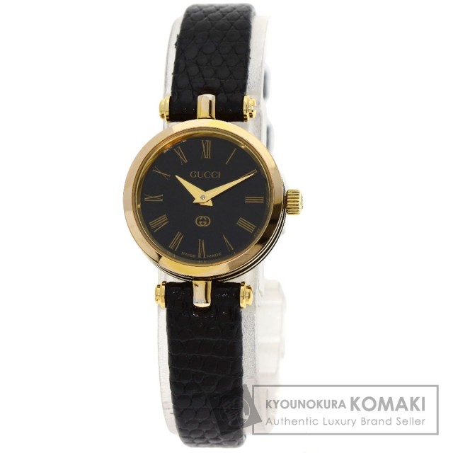 GUCCI グッチ シェリーライン 腕時計 GP/リザード レディース 