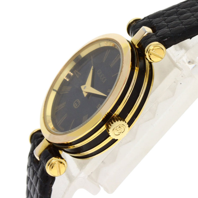 GUCCI グッチ シェリーライン 腕時計 GP/リザード レディース 