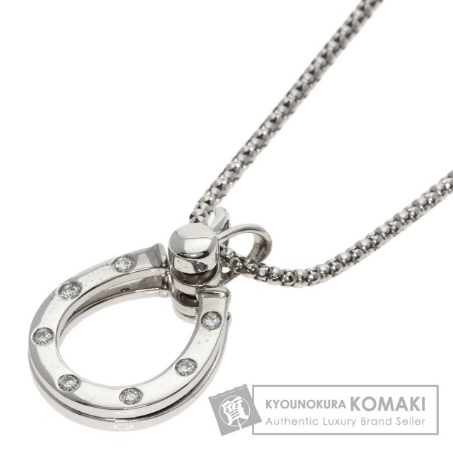 WALTHAM ウォルサム スウィング ダイヤモンド ネックレス K18