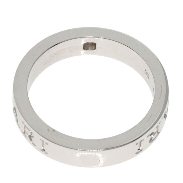 BVLGARI ブルガリ ダブルロゴ 1P ダイヤモンド リング・指輪 K18  